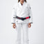 Black Label Women's Jiu Jitsu Gi (Free White Belt) - White