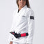 Black Label Women's Jiu Jitsu Gi (Free White Belt) - White