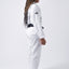 Black Label Women's Jiu Jitsu Gi (Free White Belt) - White